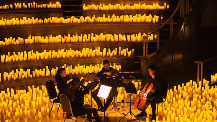 Así se hacen los ‘Candlelight Concerts’: “Son miles de velas, alcanzamos las 9000 velas”