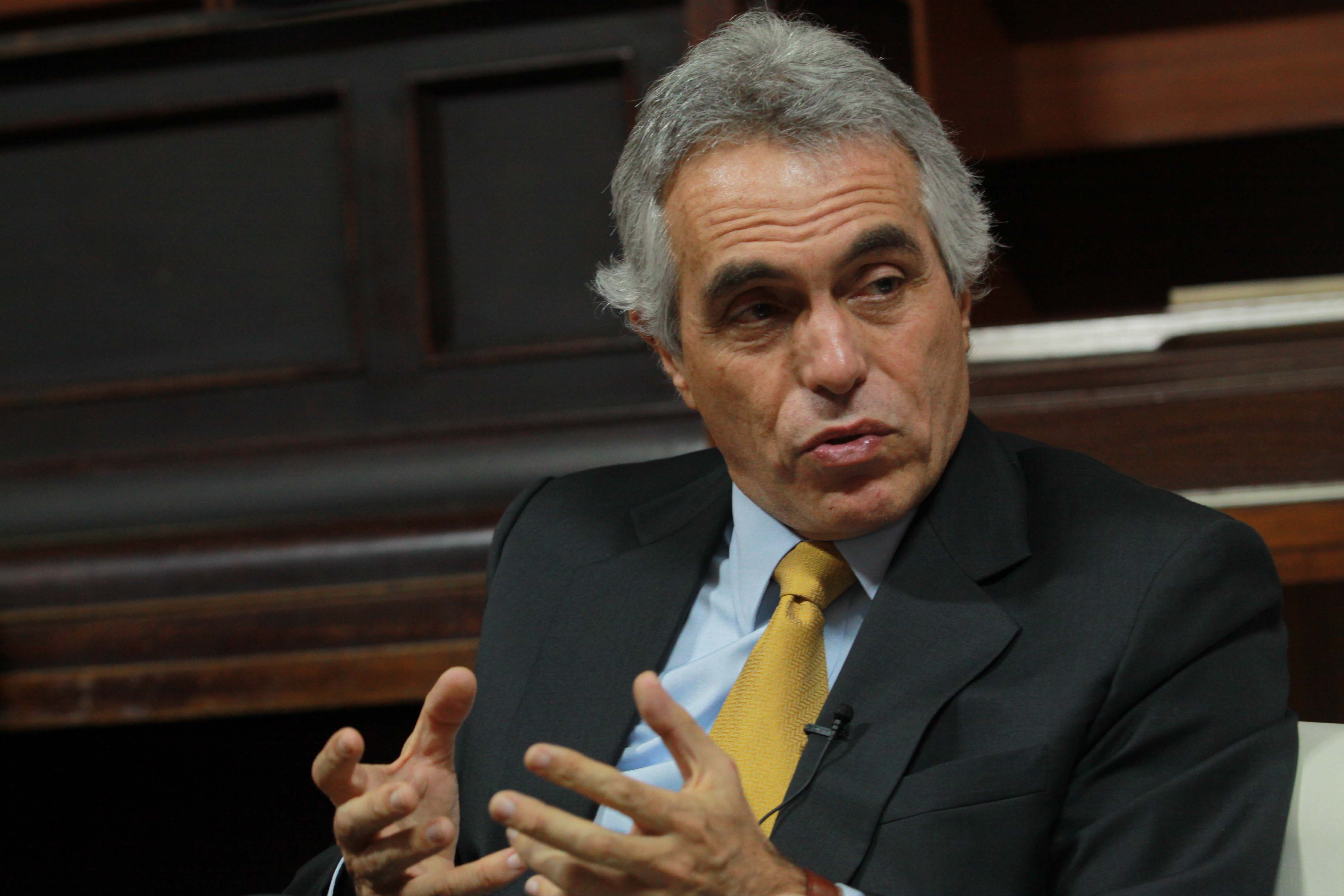 DIEGO GARCIA- SAYAN, PRESIDENTE DE LA CORTE INTERAMERICANA DE DERECHOS HUMANOS (CIDH) QUE ESTUVO SESIONANDO ESTA SEMANA EN COLOMBIA. (COLPRENSA  RAUL PALACIOS)