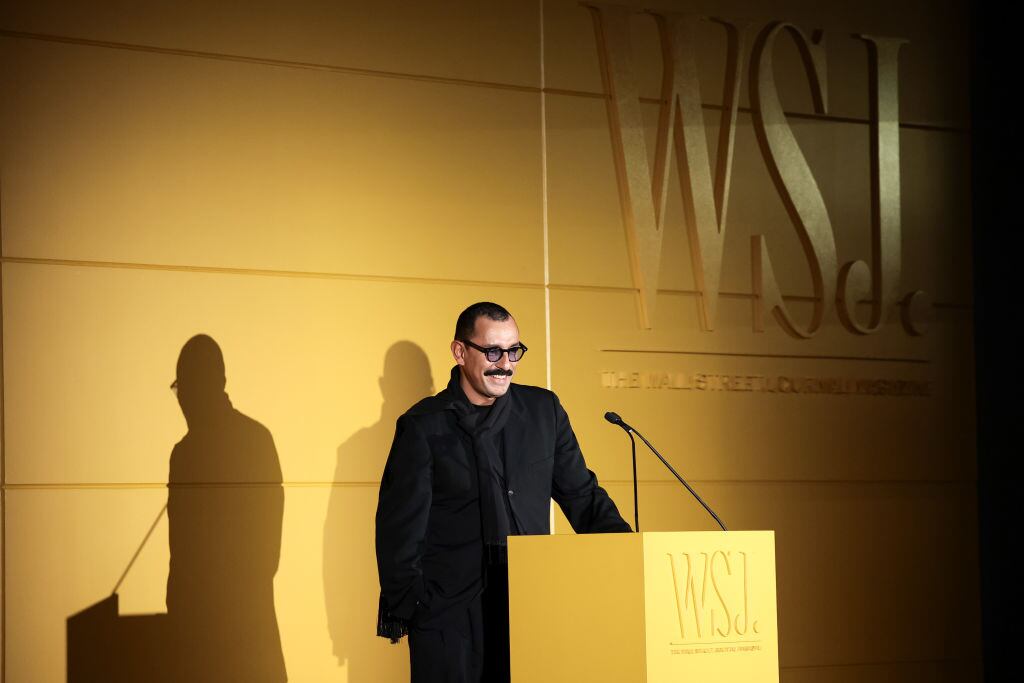 Haider Ackermann. I Foto: Dimitrios Kambouris/Getty Images for WSJ. Magazine Innovators Awards.