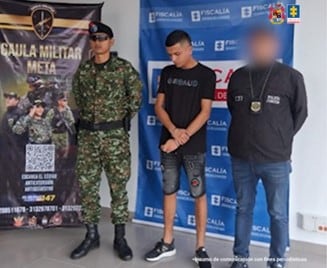 Capturado presunto responsable de secuestro a dos militares en Cúcuta. / Foto: Fiscalía.