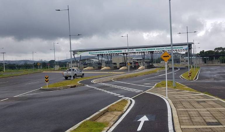 Puente Binacional Tienditas. Foto: Archivo.