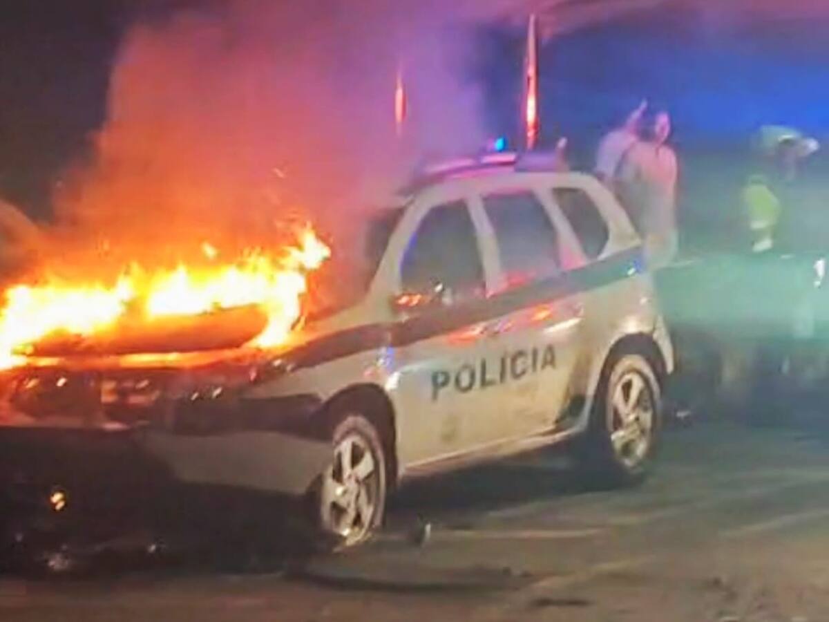 Ataque terrorista en Popayán dejó cuatro policías heridos