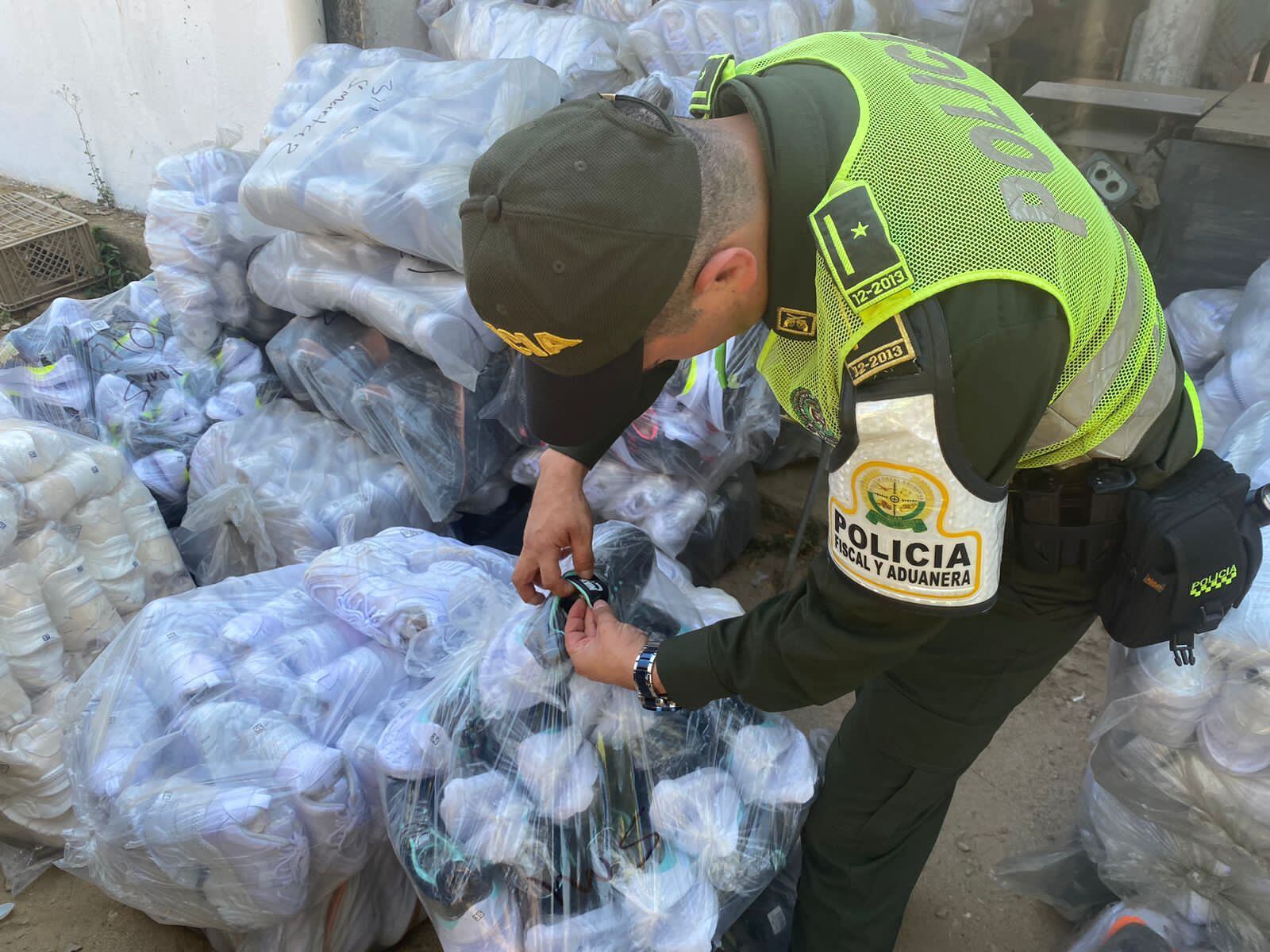 Mercancía Incautada/ Policía de Santa Marta
