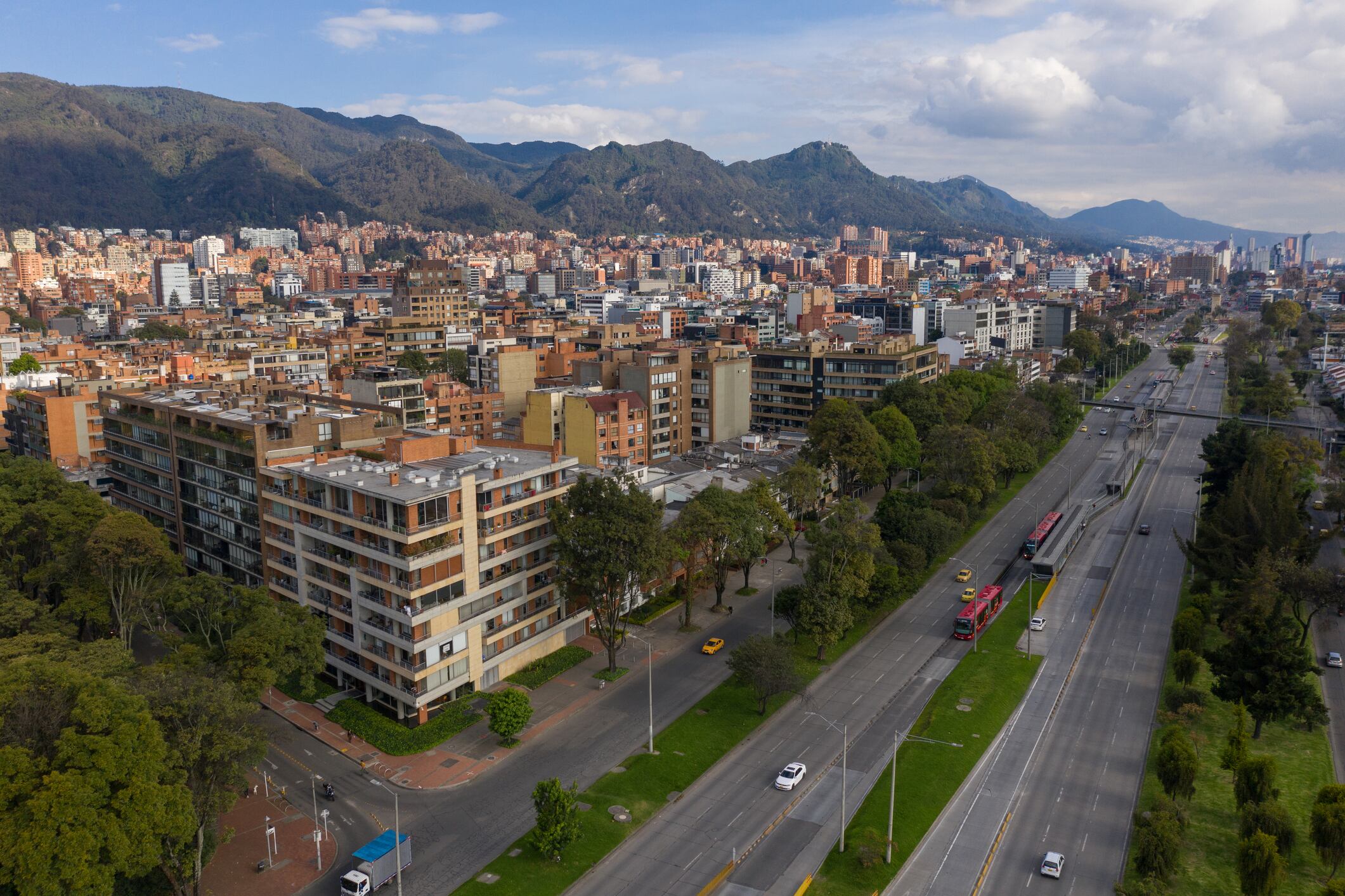Calles en Bogotá imagen de referencia. Foto: Getty Images.