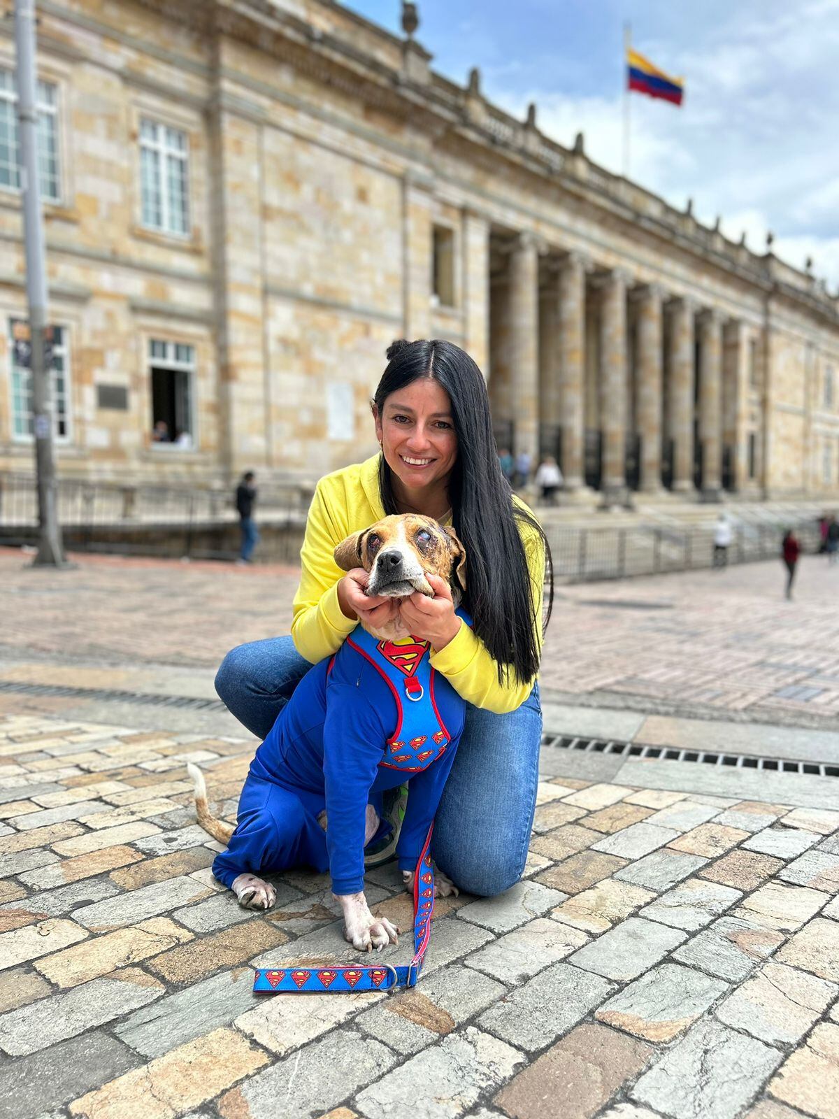 Vivian Nieto, gestora ambiental y directora de la Asociación de Protección Animal mi Mejor Amigo en Chiquinquirá. Foto: Suministrada