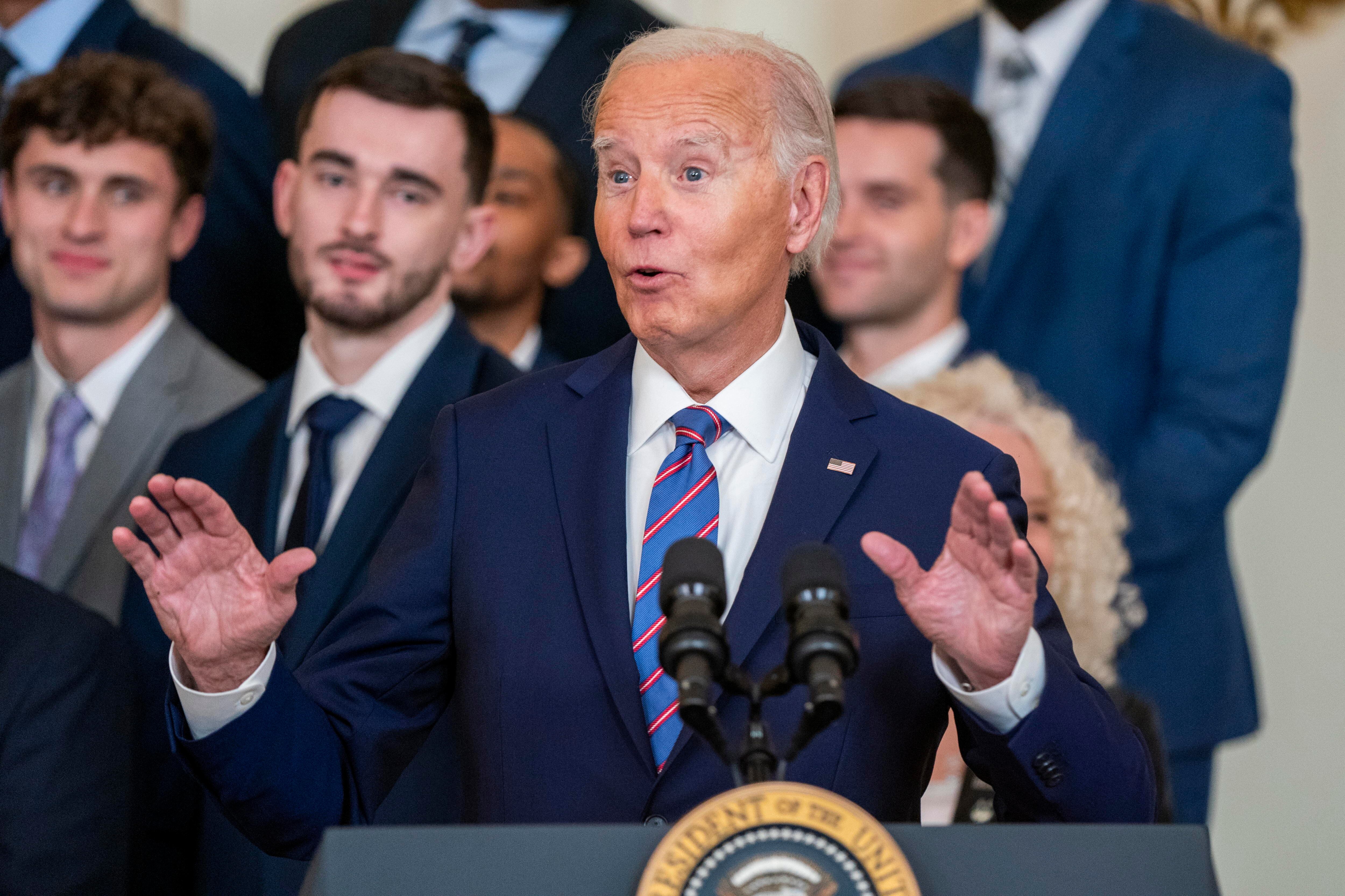 Joe Biden. I Foto: EFE/EPA/SHAWN THEW.