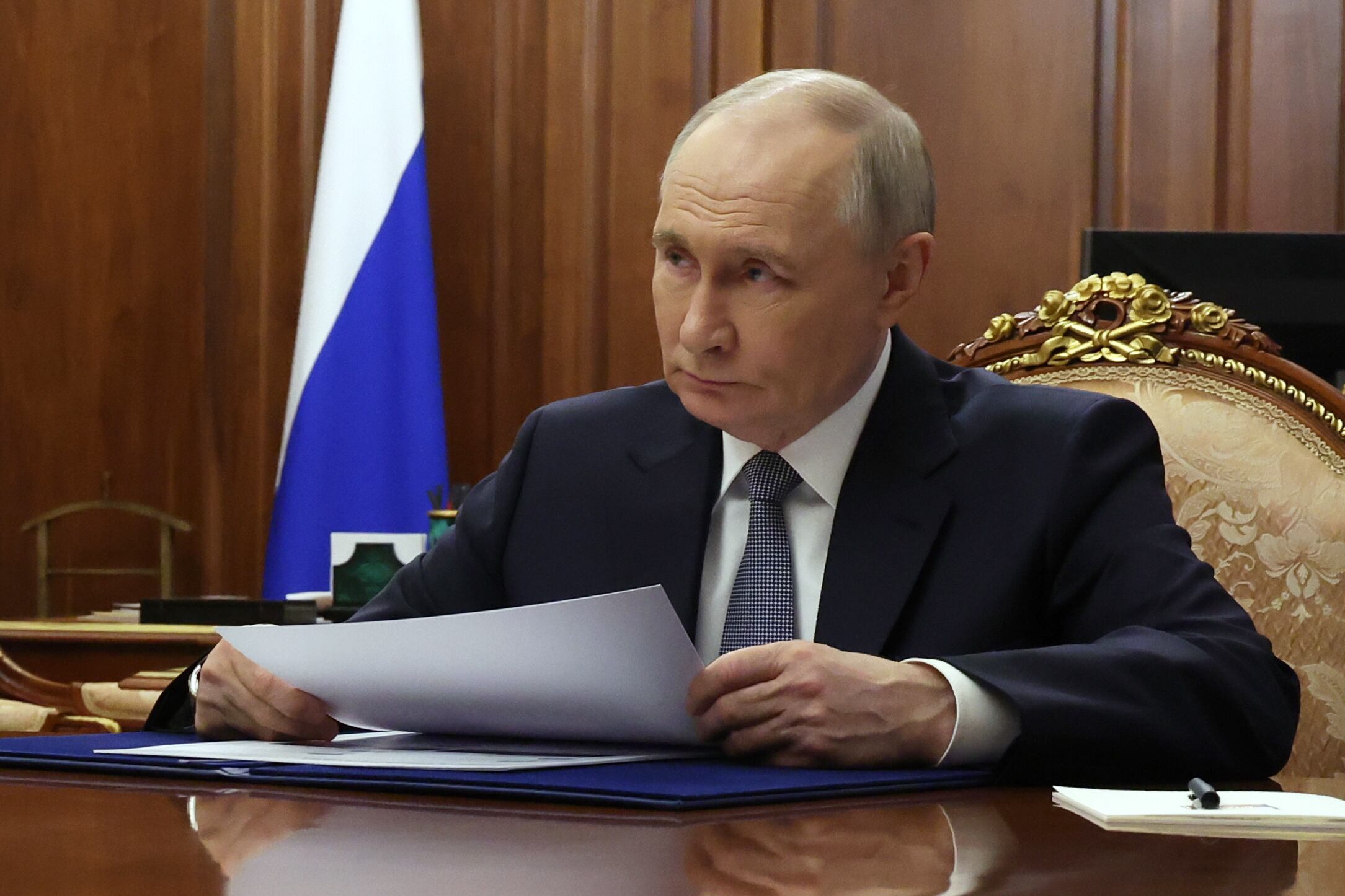 Vladimir Putin. FOTO: EFE/EPA/VYACHESLAV PROKOFYEV / SPUTNIK / KREMLIN POOL / POOL MANDATORY CREDIT