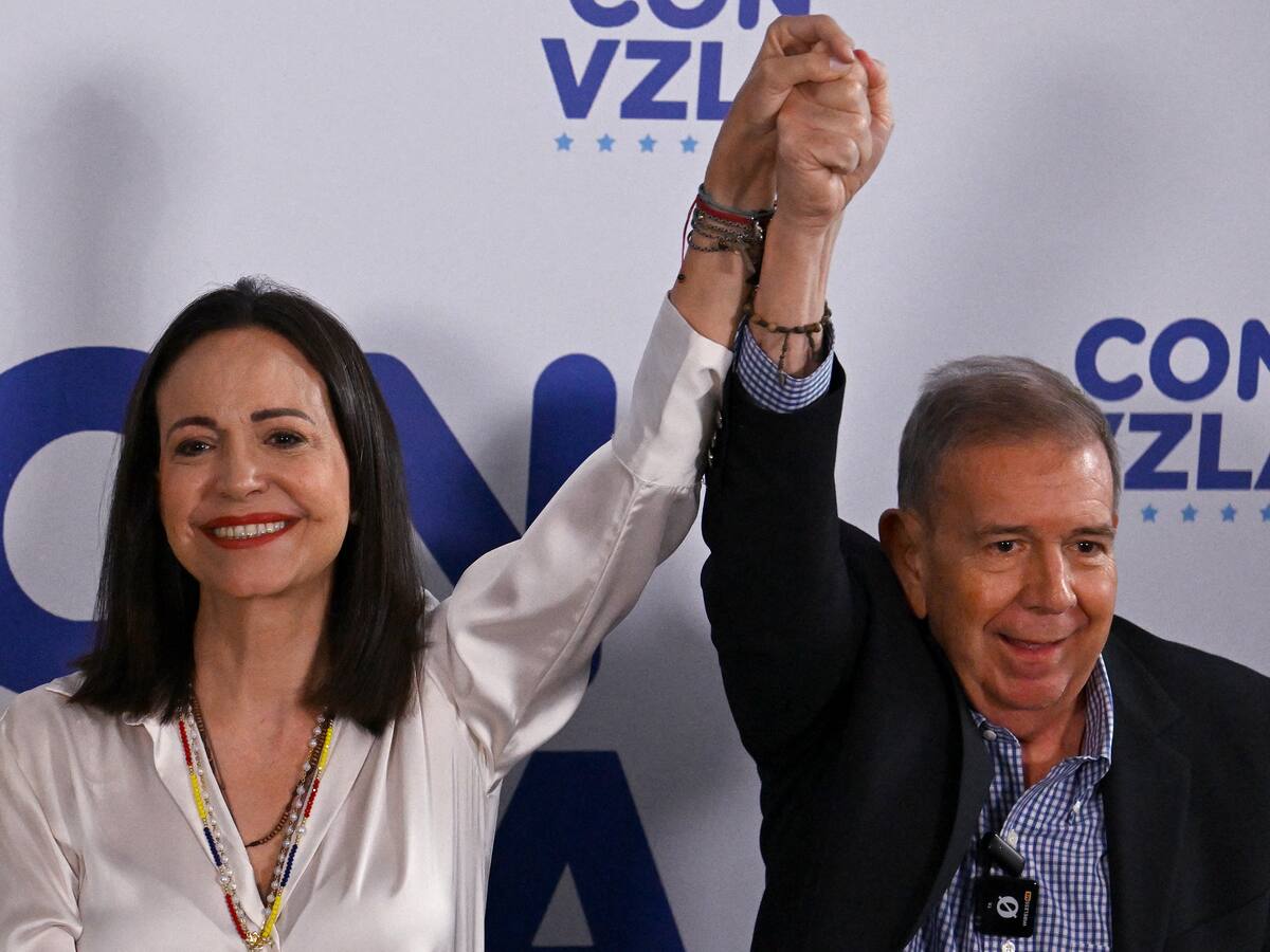 Otorgan Premio al Coraje de derechos humanos a Edmundo González y Corina Machado