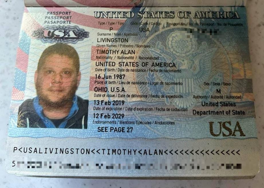 Timothy Alan Livingston. Foto: Suministrada.