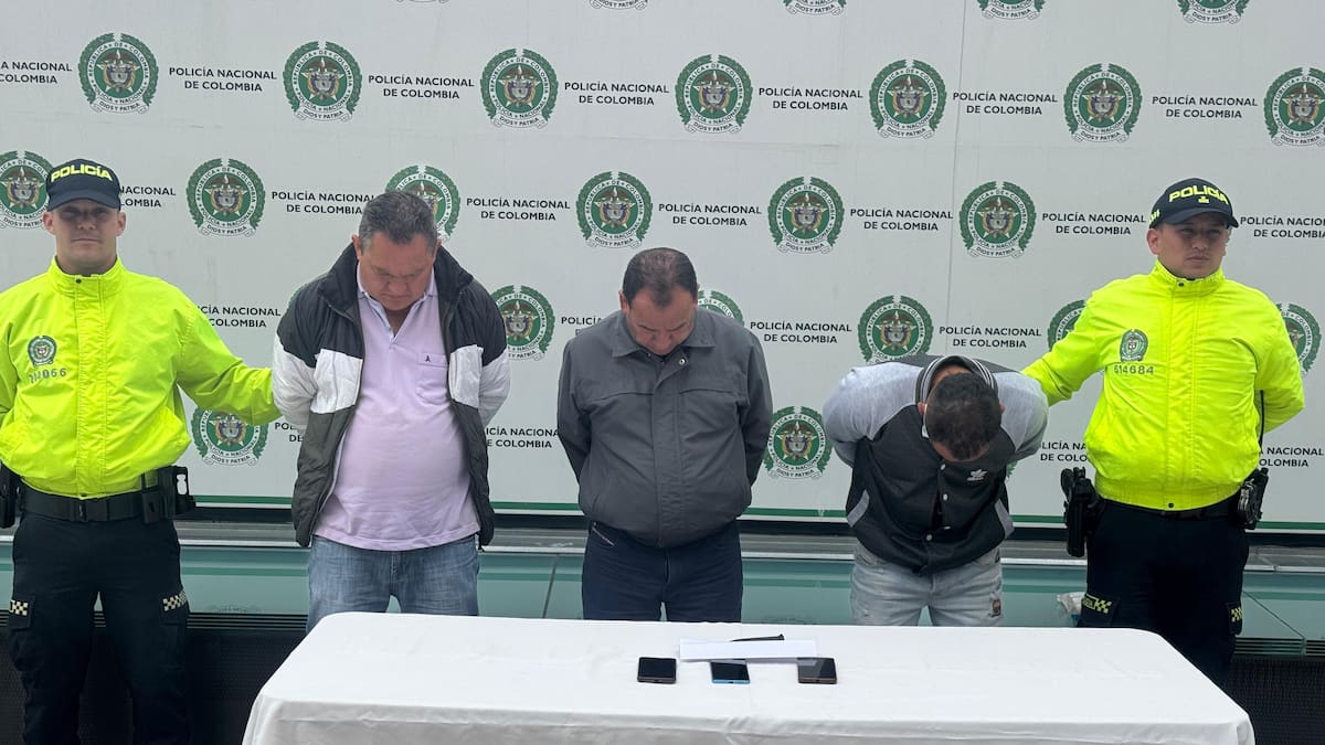 Cayó red de tráfico de armas en Bogotá