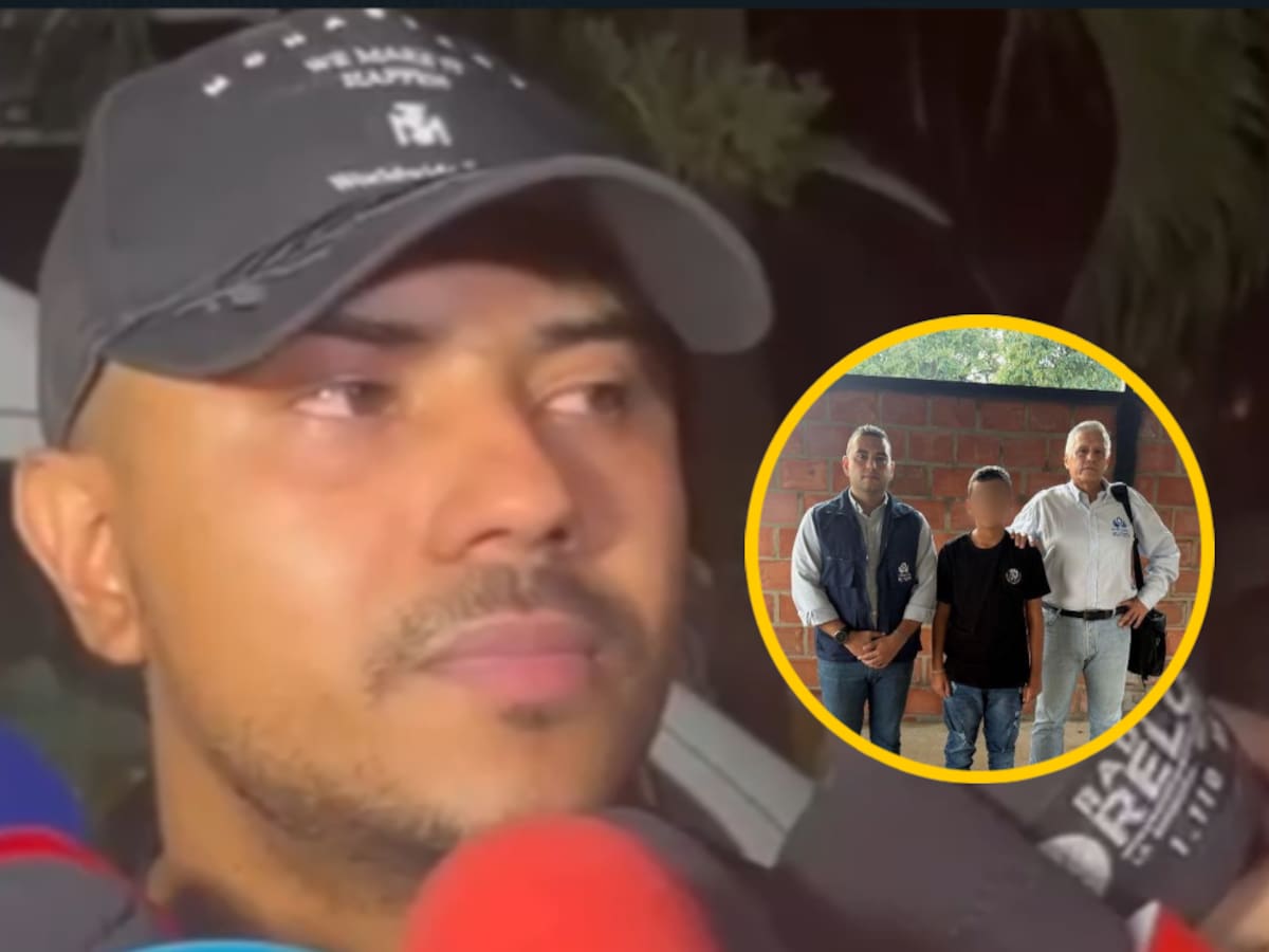 “Me duele no haber evitado que se lo llevaran”: padrastro de Lyan Hortúa, menor liberado en Jamundí