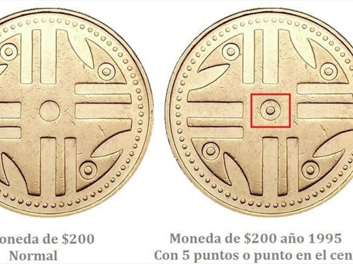 Esto estarían pagando por la moneda de $200 coleccionable