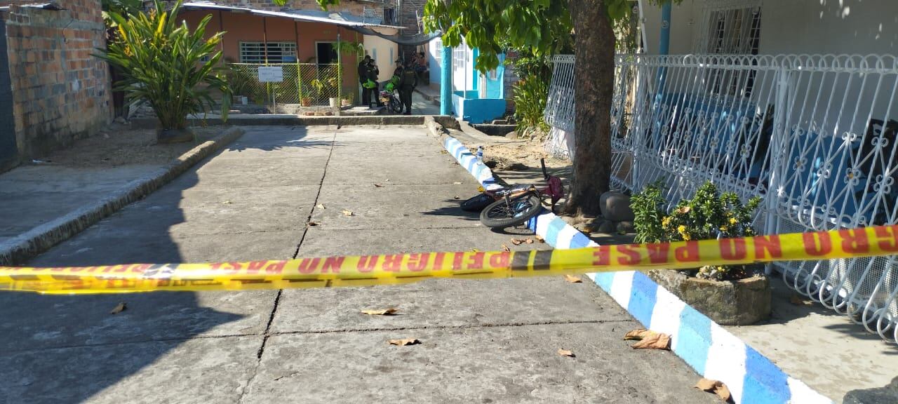 Menor de 14 años fue asesinado en Barrancabermeja. Foto: Suministrada