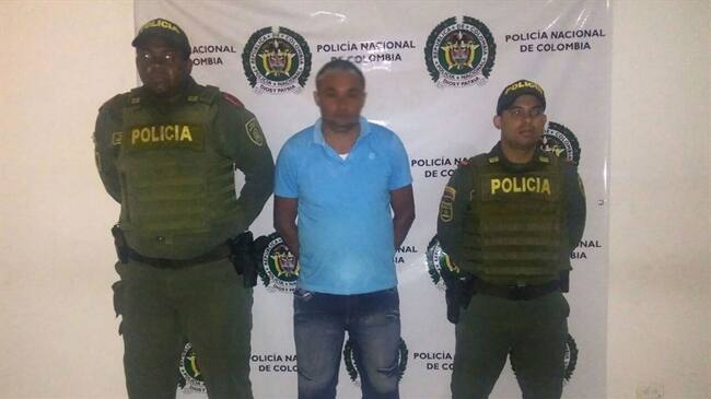 El hecho se desarrolló en el barrio La Treinta del municipio de Luruaco Atlántico. Foto: Policía Nacional