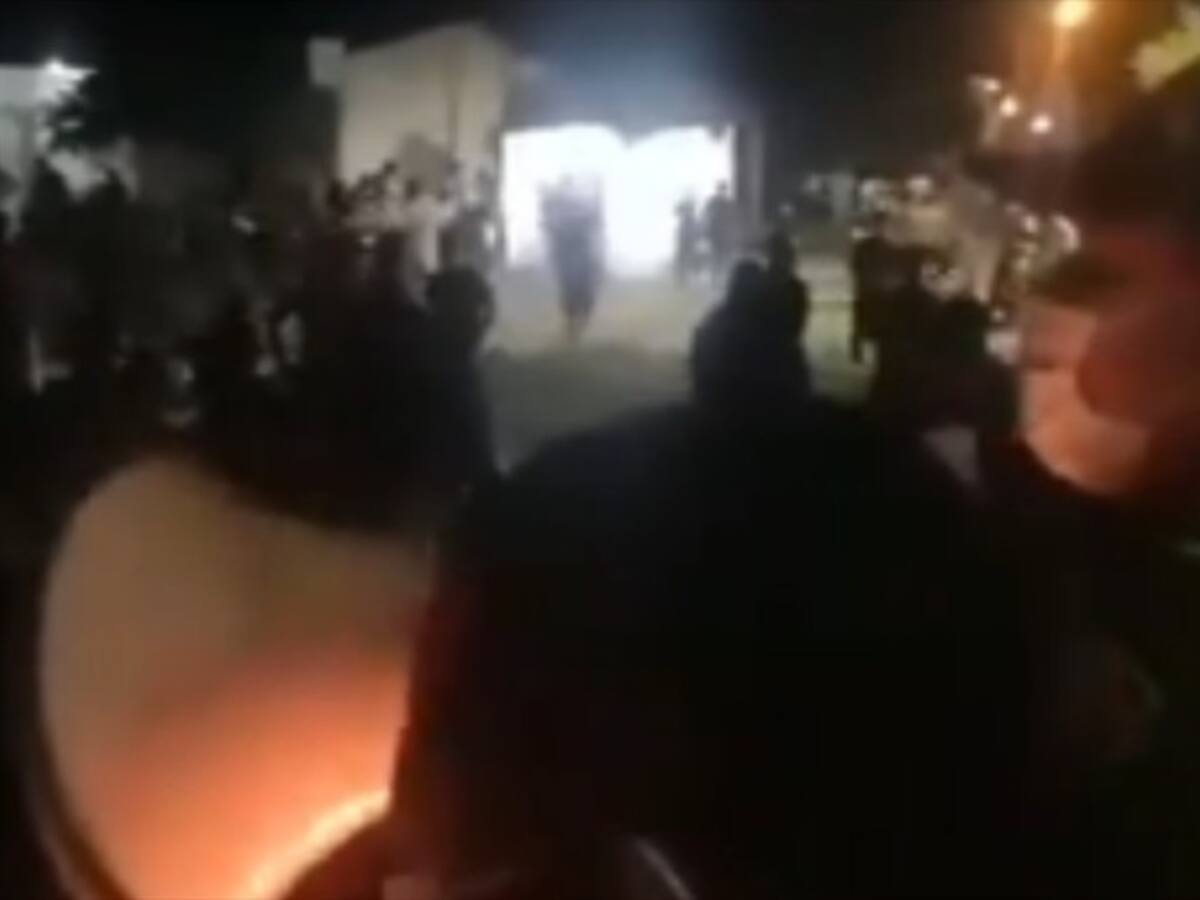 Policía intervino procesión con más 200 personas en el municipio de Lorica, Córdoba