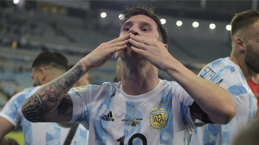 Argentina es el nuevo campeón de la Copa América 2021. Foto: AFP