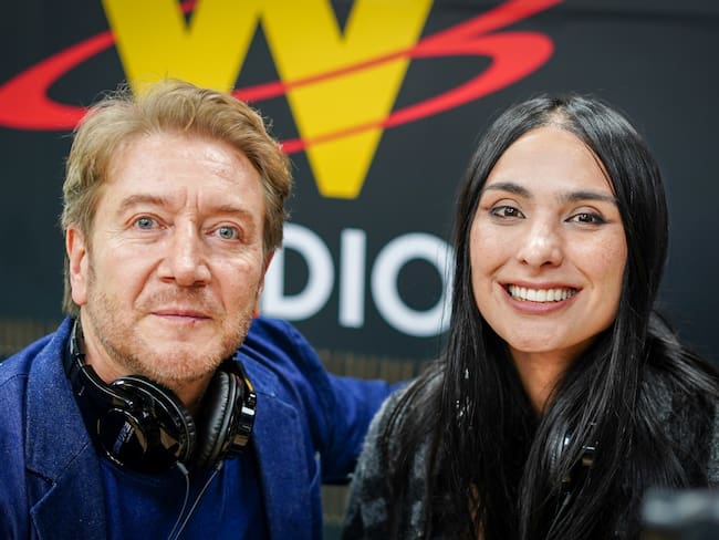 Walther Luengas y Mariana Morales. Foto: W Radio