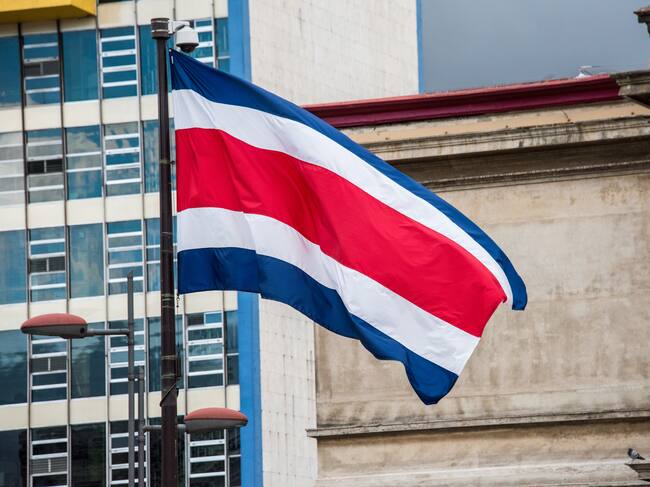 Bandera de Costa Rica, imagen de referencia. Foto: Getty Images.