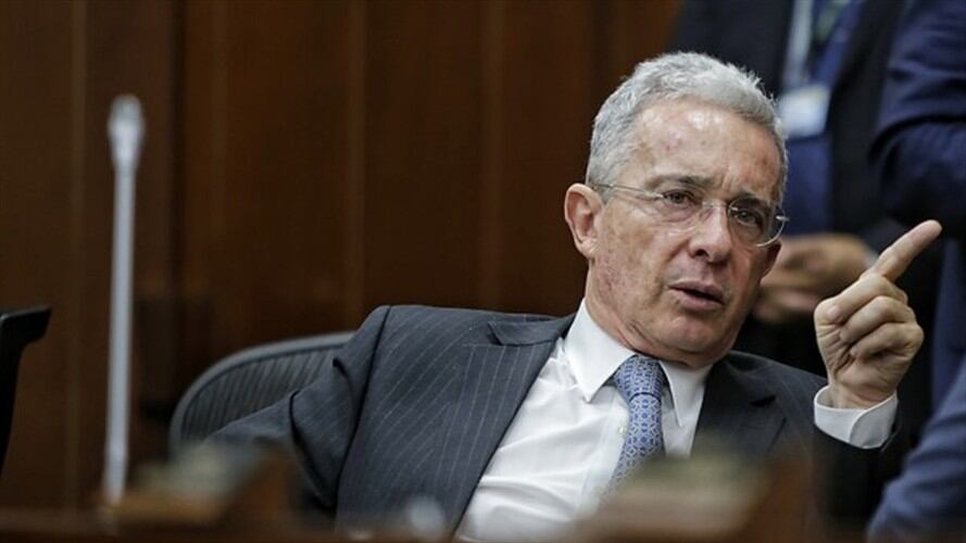 Álvaro Uribe Vélez, senador y expresidente de Colombia. Foto: Colprensa