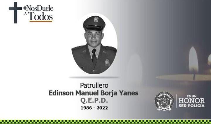 Un policía muerto y otro herido deja nuevo ataque del Clan del Golfo. cortesía Policía.