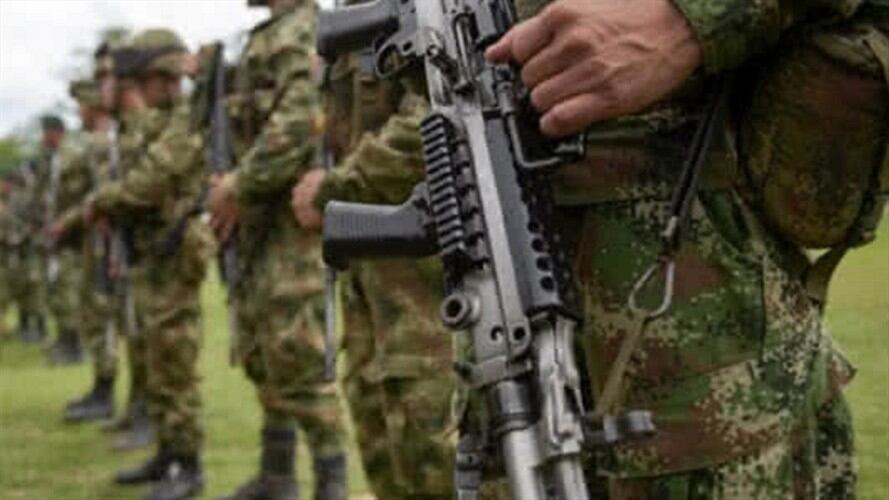 Miembros del Ejército Nacional . Foto: Colprensa