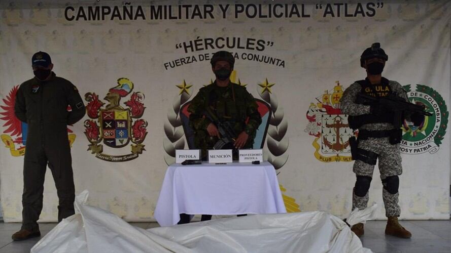 Combates Nariño. Foto: Ejército Nacional