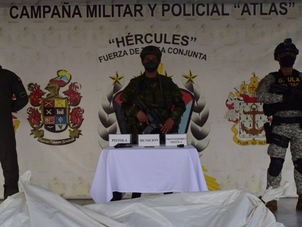 Golpe al Frente Oliver Sinisterra en Nariño