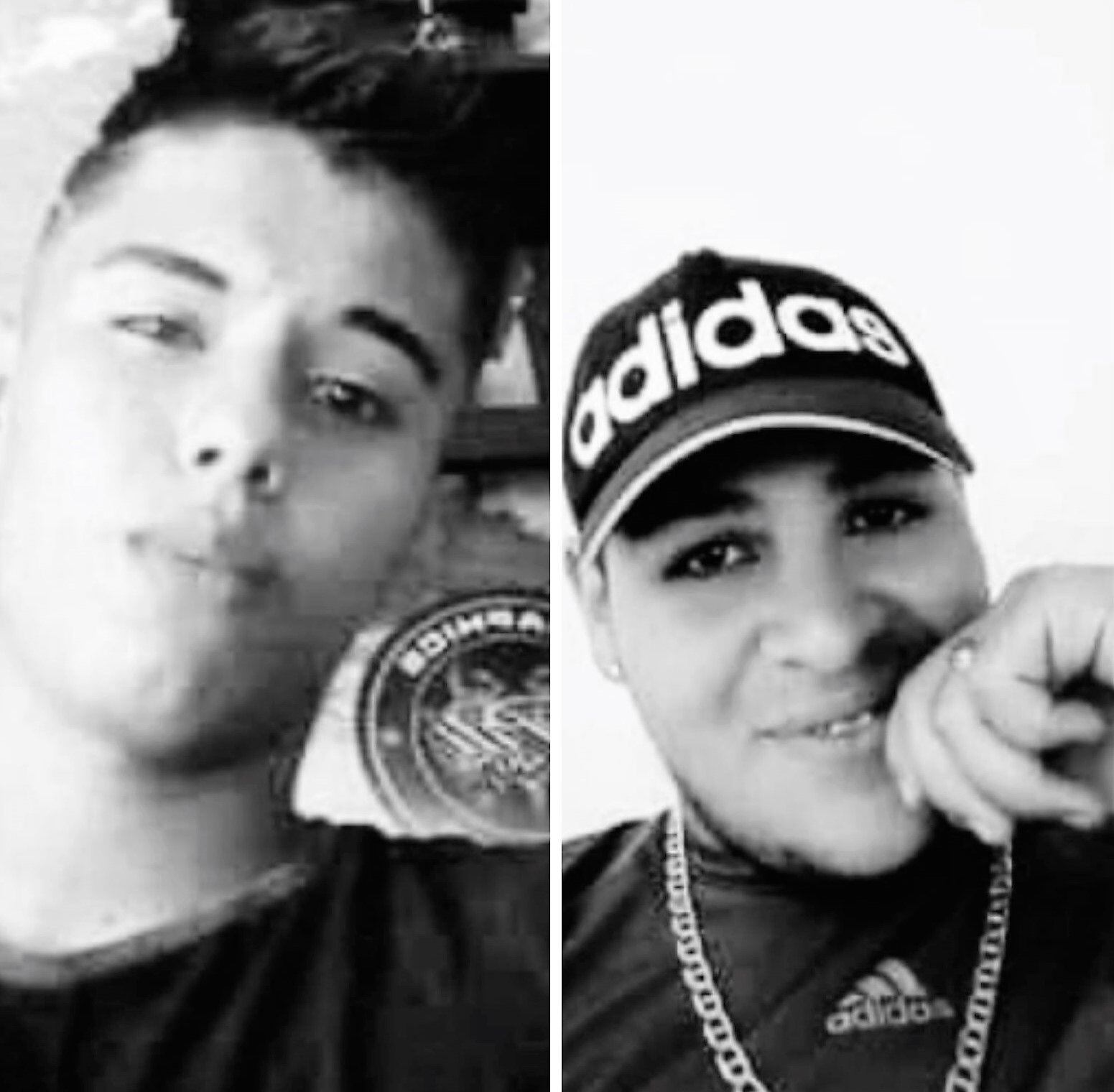 Las víctimas fueron identificadas como Esteban Galeano Cifuentes y Meitkers Andrés Benachi. Crédito: Sucesos Cauca.