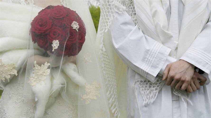 Imagen de referencia de boda judía. Foto: Getty Images