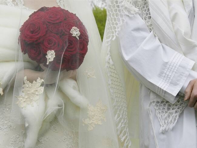 Imagen de referencia de boda judía. Foto: Getty Images