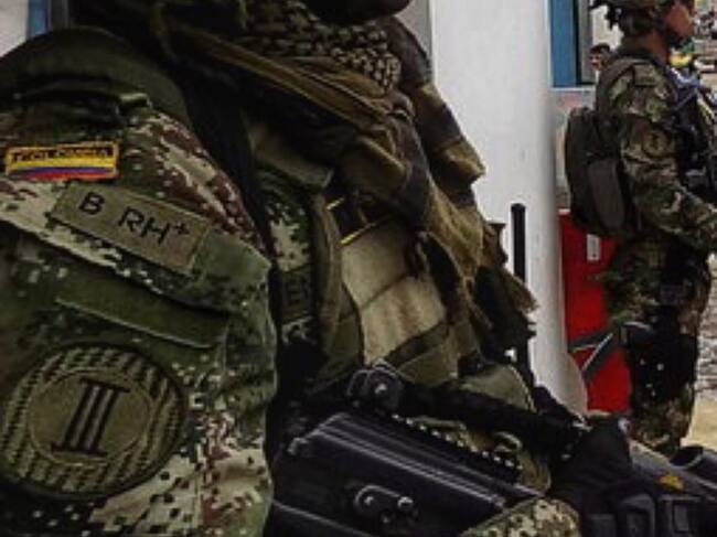 El militar herido fue remitido a un centro asistencial de la ciudad de Cali: Crédito: Colprensa.