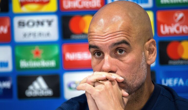 Pep Guardiola. Foto: EFE