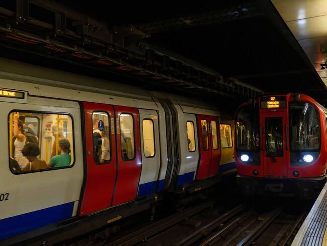 Metro de Londres imagen de referencia. Foto: Getty Images.