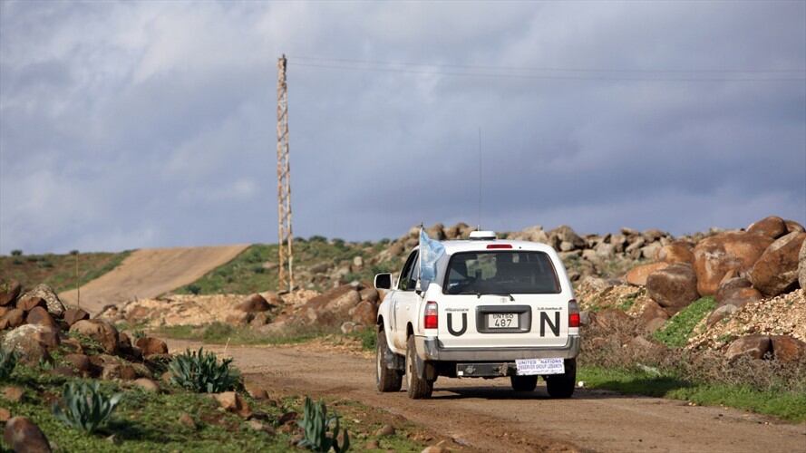 Camioneta de la ONU. Foto: Getty Images