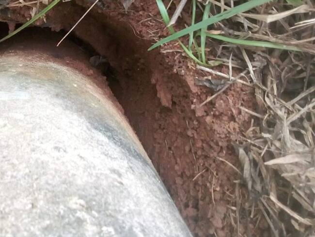 Cerca de 10 inmuebles se encuentran en peligro porque adicionalmente, hay postes de energía que por los problemas en el terreno podrían colapsar . Foto: La W