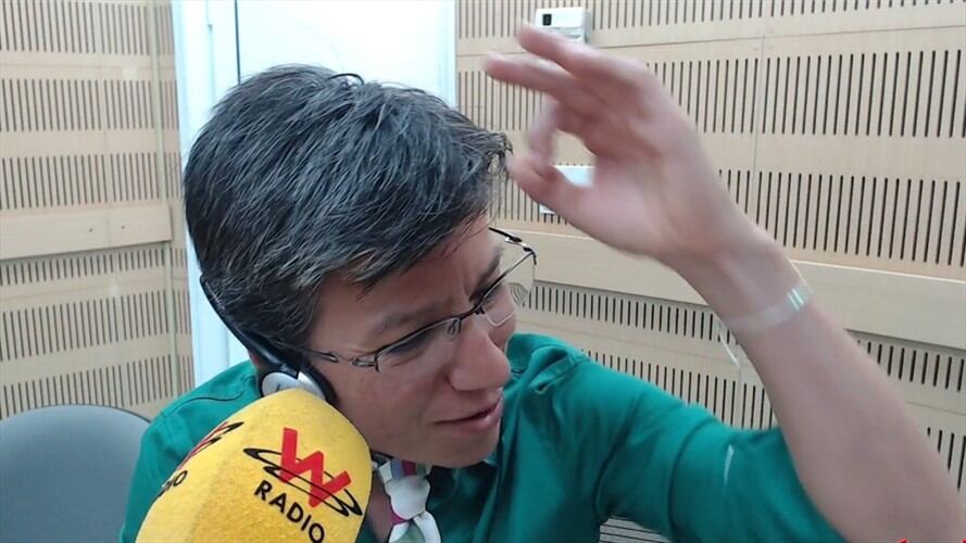 Claudia López. Foto: La WCon Vicky Dávila