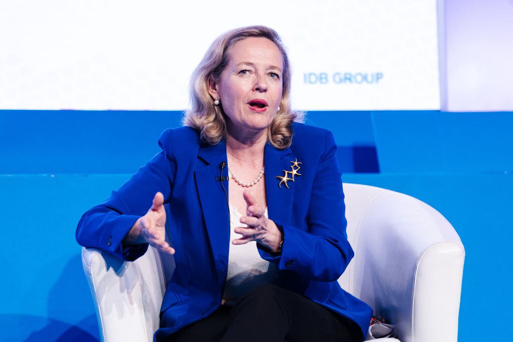 Nadia Calviño. (Photo By Carlos Lujan/Europa Press via Getty Images)