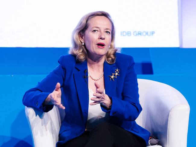 Nadia Calviño. (Photo By Carlos Lujan/Europa Press via Getty Images)