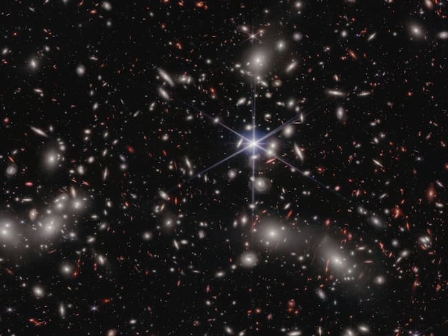 Imágenes del telescopio James Webb. Foto: @NASAWebb