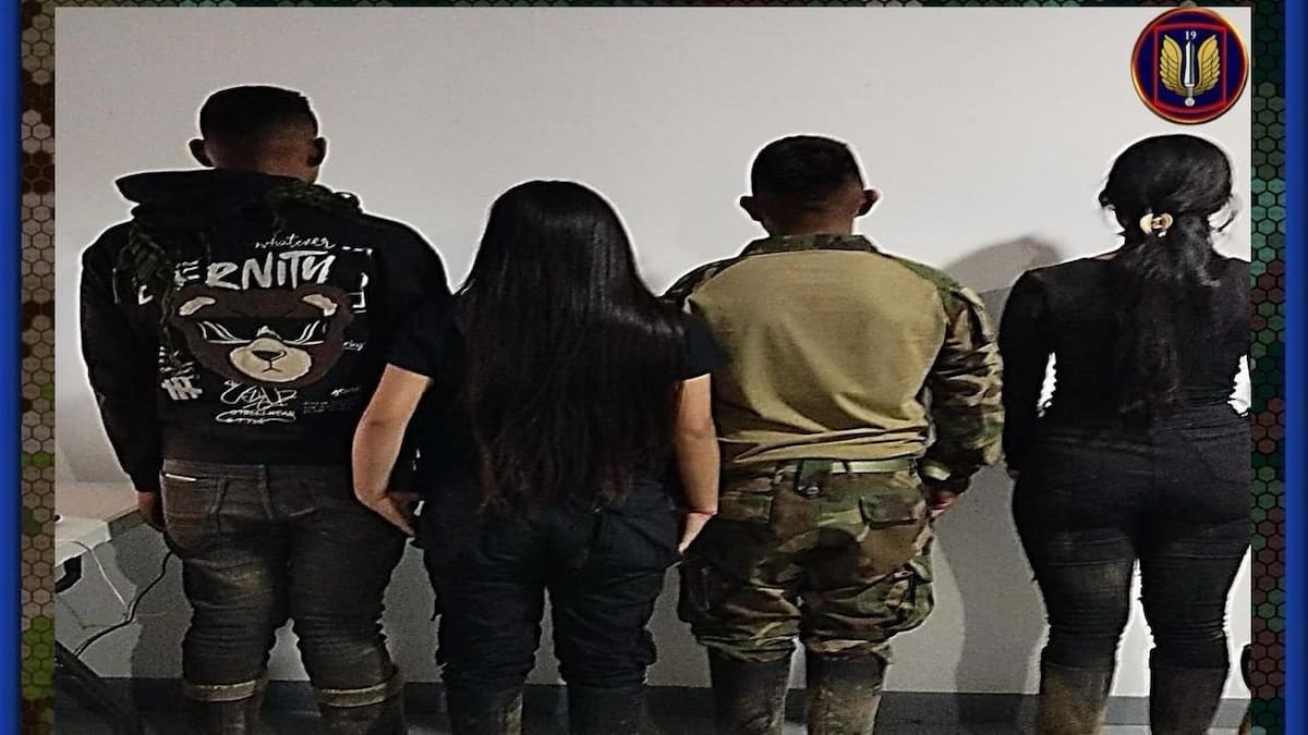 El Ejército recuperó a tres menores de las disidencias en el Cauca