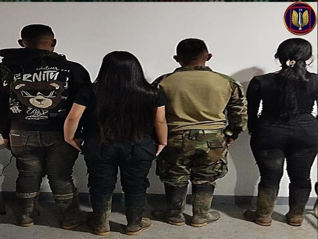 Nacional en zona rural de El Tambo, occidente del Cauca, fueron recuperados tres menores. Crédito: Ejército Nacional.