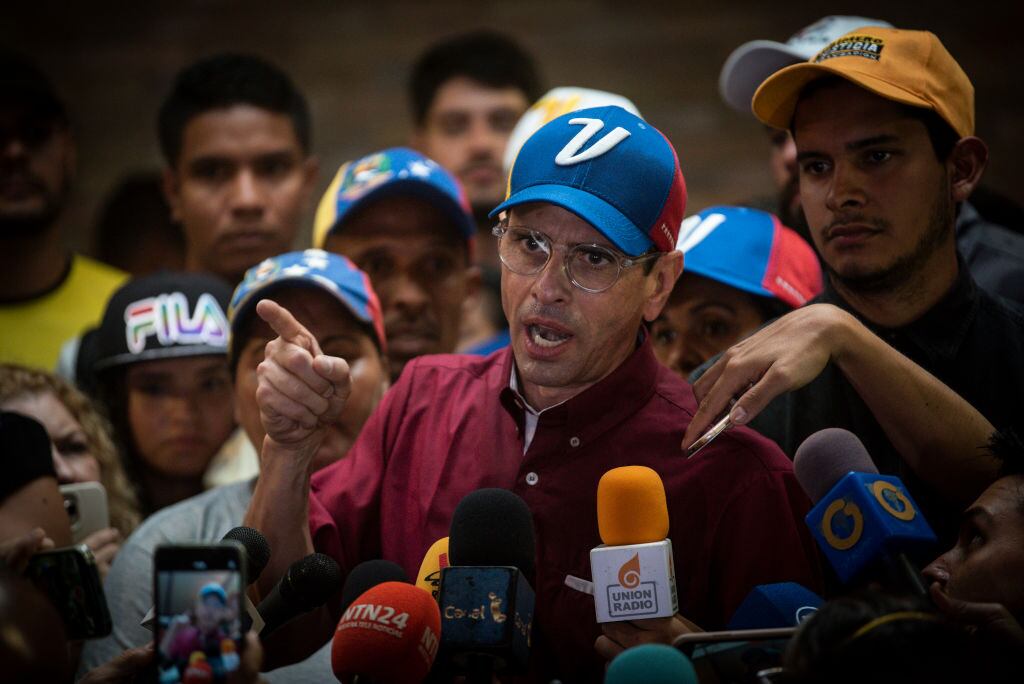 Henrique Capriles. I Foto: Carlos Becerra/Getty Images.