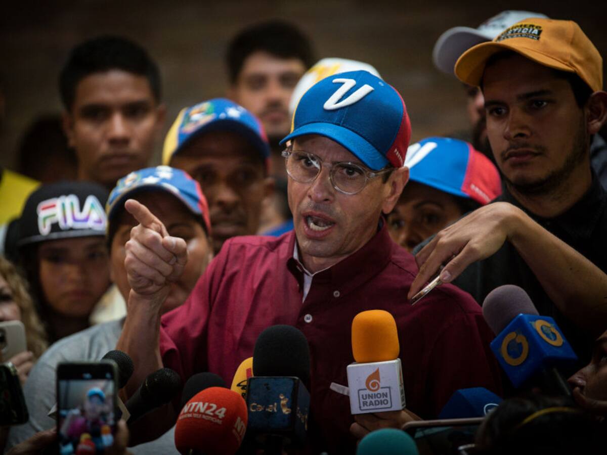 Capriles: Maduro eligió “el peor camino” al “desconocer” que el pueblo “le votó en contra”