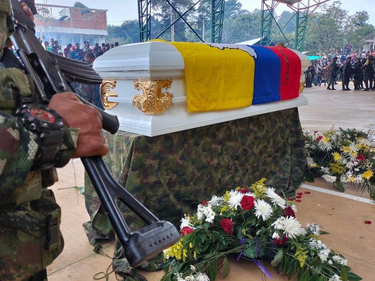 Hay polémica por el sepelio de un disidente de las Farc en el Cauca
