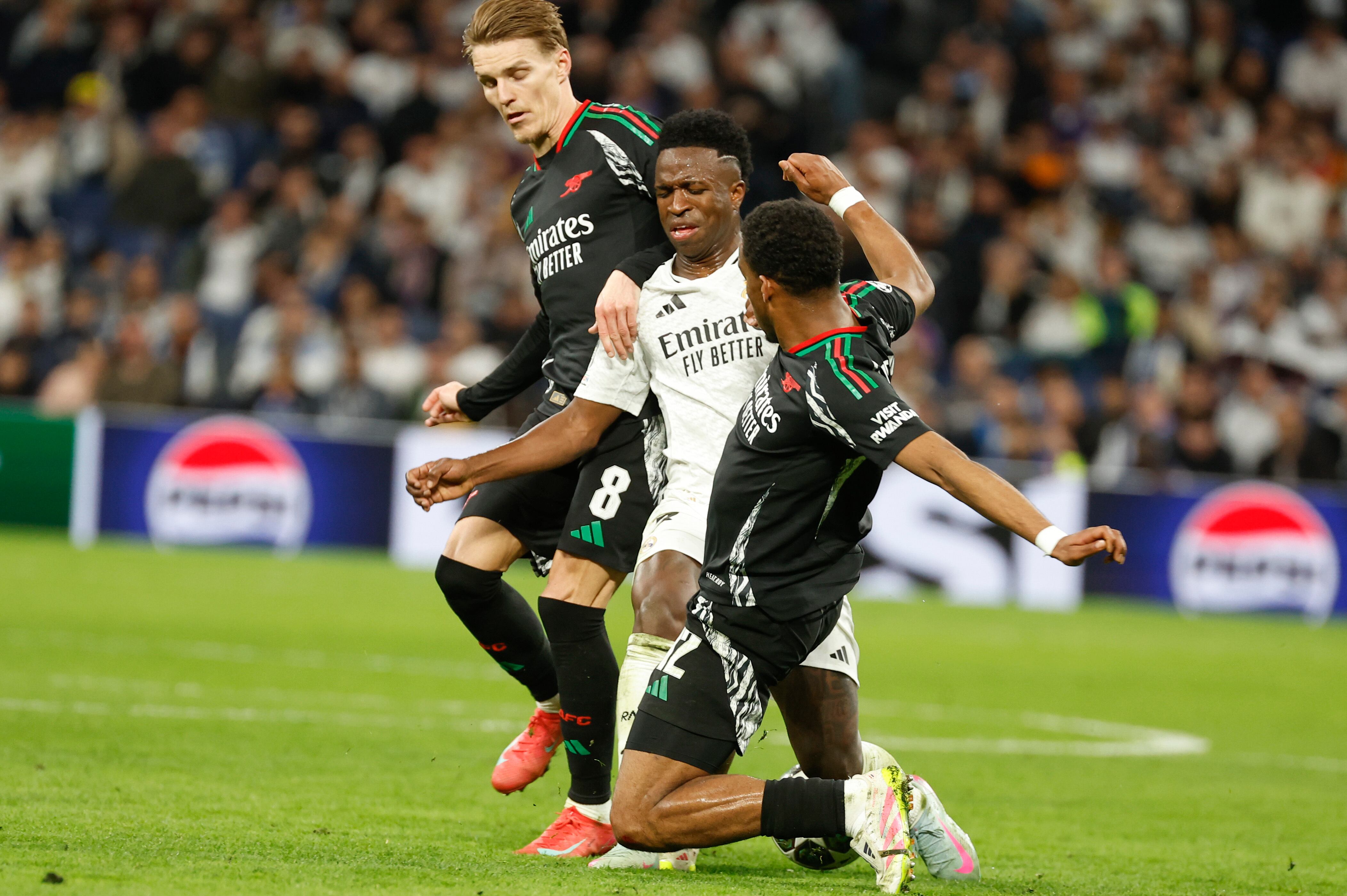 Real Madrid vs. Arsenal. Foto: EFE.