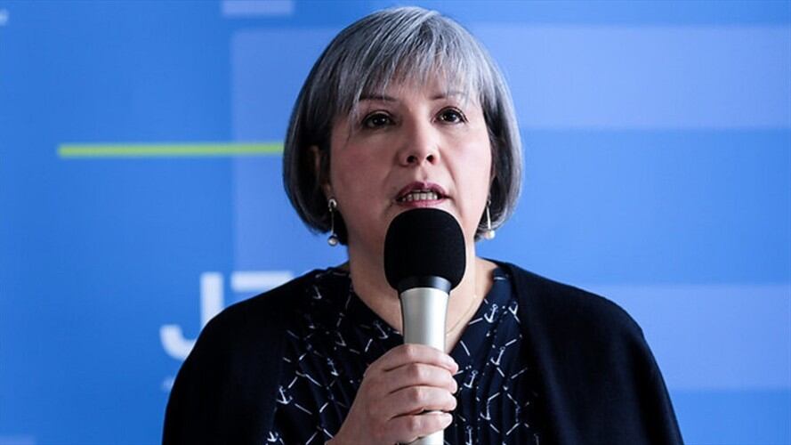 Patricia Linares, presidenta de la Jep. Foto: Colprensa