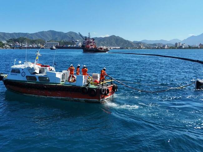 Bahía de Santa Marta. Foto: Simulacro de emergencia/ Dimar