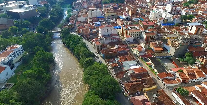 CAS advierte que no hay licencia para aprovechamiento de materiales del río Fonce en San Gil. Foto: Suministrada
