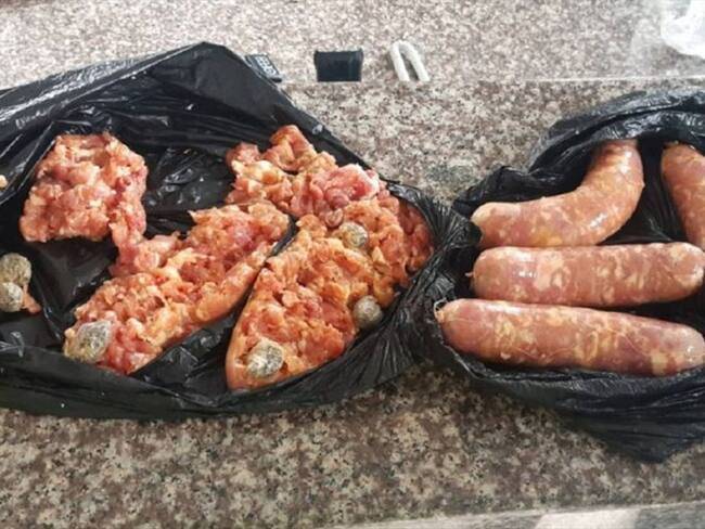 Capturaron a mujer la entrada de una Estación de Policía. Foto: Enviada desde la Policía Metropolitana de Manizales