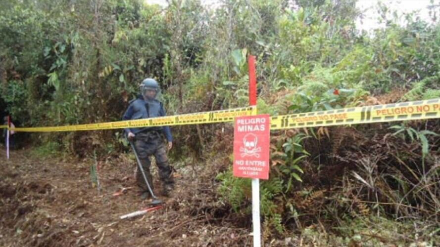 Un muerto y tres heridos deja explosión de una mina antipersonal en Tierralta. Foto: Colprensa (referencia).
